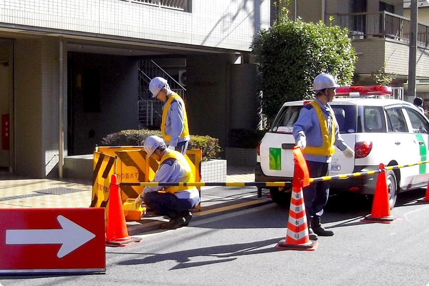 管路関連事業のイメージ
