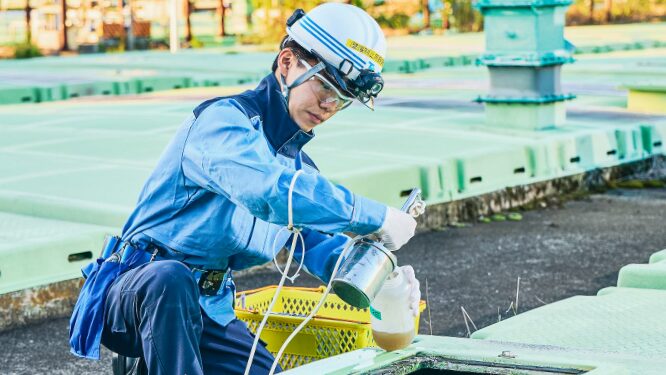 施設部 水質課 事業場排水担当